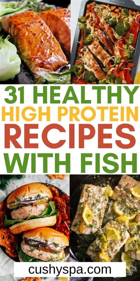 High Protein Fish Recipes .